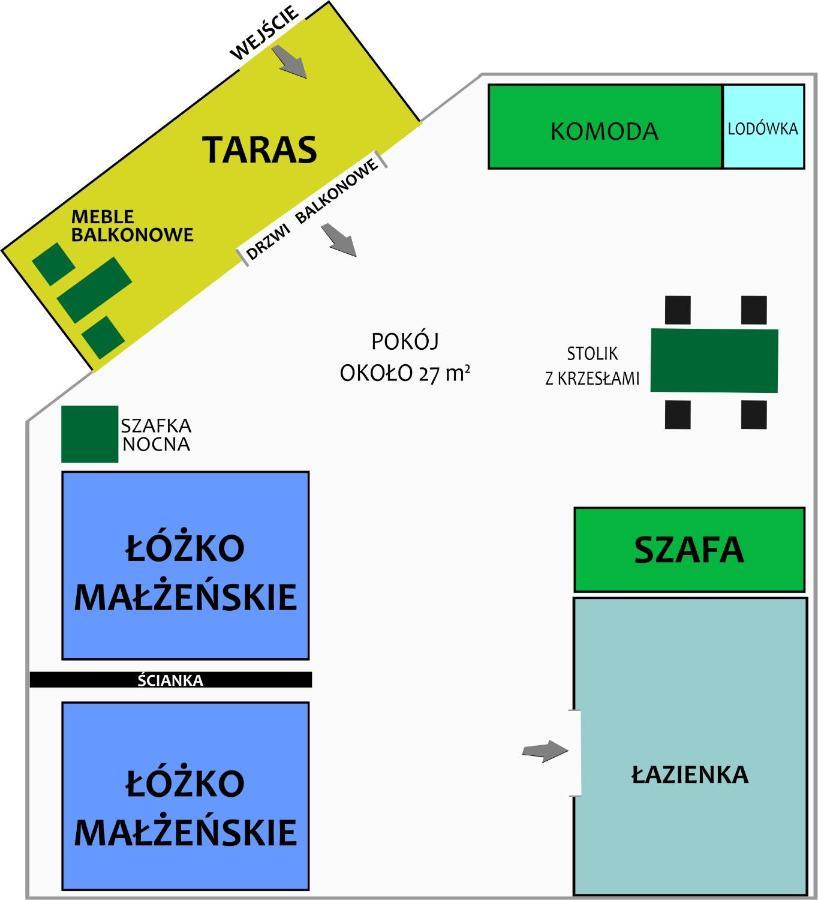 Arena Slonca Otel Łeba Dış mekan fotoğraf